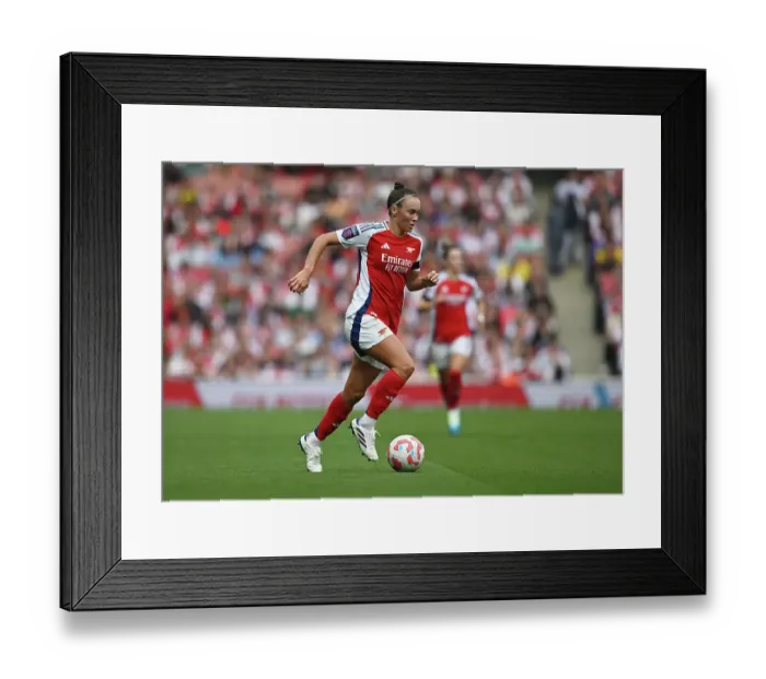 Framed Print : Arsenal v Manchester City - Barclays Women's Super League
