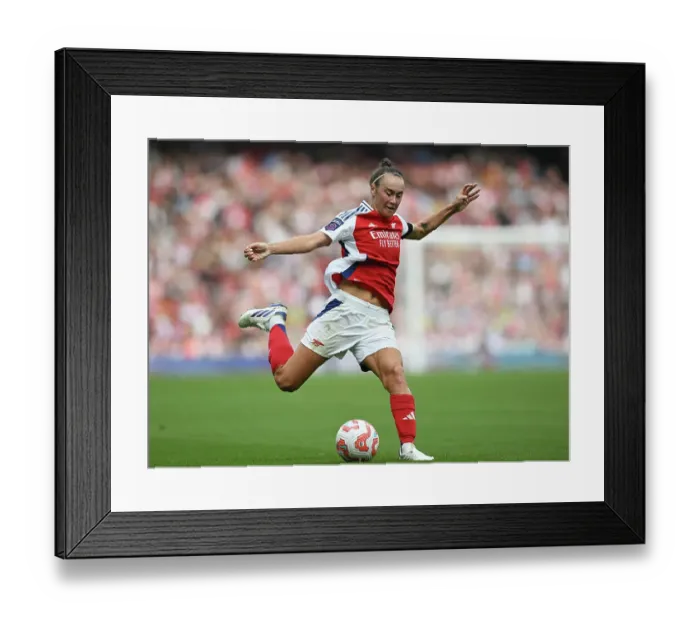 Framed Print : Arsenal v Manchester City - Barclays Women's Super League