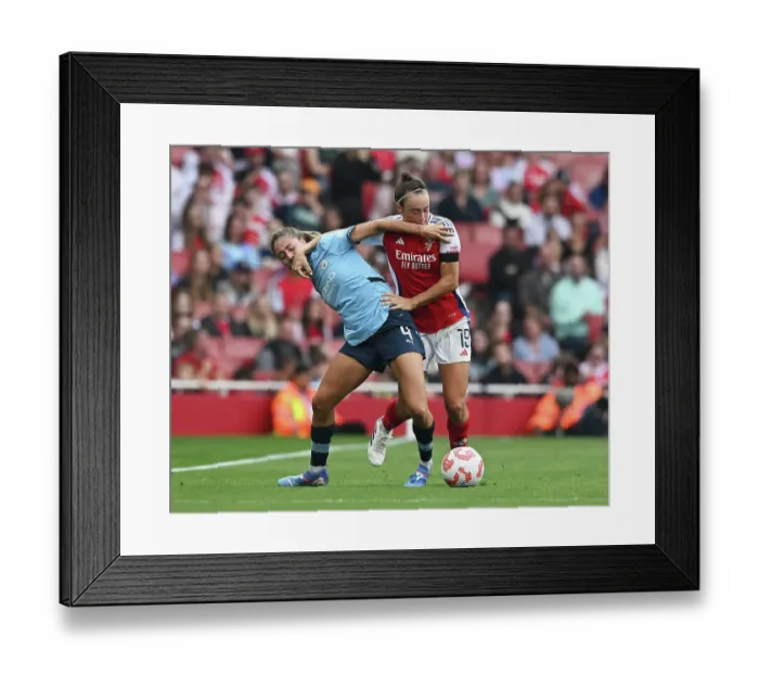 Framed Print : Arsenal v Manchester City - Barclays Women's Super League Framed Print : Arsenal v Manchester City - Barclays Women's Super League
