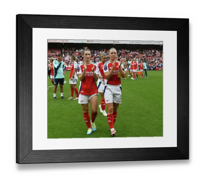 Framed Print : Arsenal v Manchester City - Barclays Women's Super League