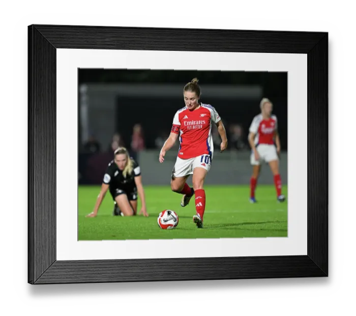 Framed Print : Arsenal v Rosenborg: UEFA Women's Champions League First Round Mini-Tournament Final Framed Print : Arsenal v Rosenborg: UEFA Women's Champions League First Round Mini-Tournament Final