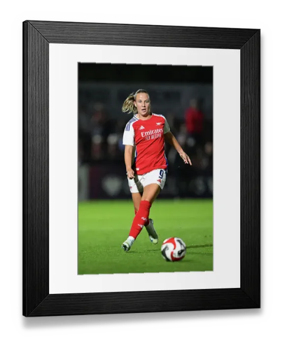 Framed Print : Arsenal v Rosenborg: UEFA Women's Champions League First Round Mini-Tournament Final