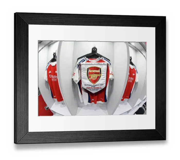 Framed Print : Arsenal v Rosenborg: UEFA Women's Champions League First Round Mini-Tournament Final Framed Print : Arsenal v Rosenborg: UEFA Women's Champions League First Round Mini-Tournament Final