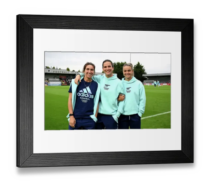 Framed Print : Arsenal v Rosenborg: UEFA Women's Champions League First Round Mini-Tournament Final Framed Print : Arsenal v Rosenborg: UEFA Women's Champions League First Round Mini-Tournament Final