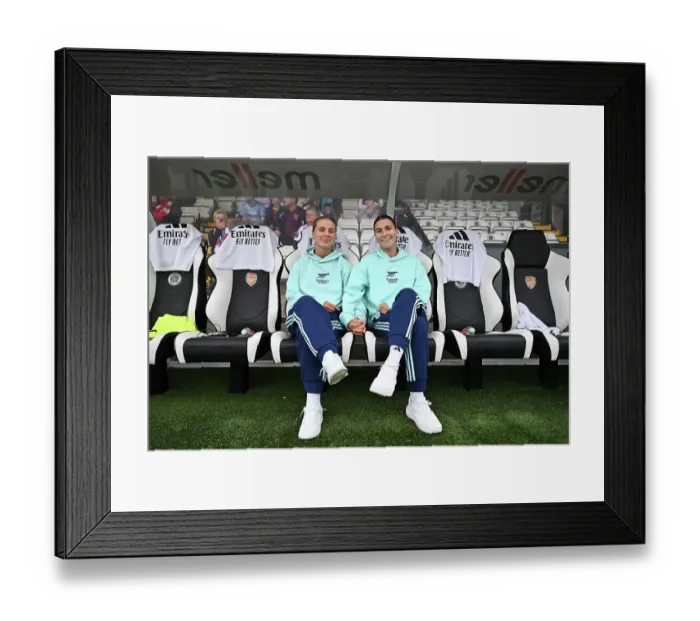 Framed Print : Arsenal v Rosenborg: UEFA Women's Champions League First Round Mini-Tournament Final
