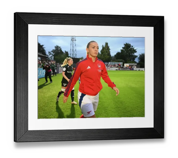 Framed Print : Arsenal v Rosenborg: UEFA Women's Champions League First Round Mini-Tournament Final Framed Print : Arsenal v Rosenborg: UEFA Women's Champions League First Round Mini-Tournament Final