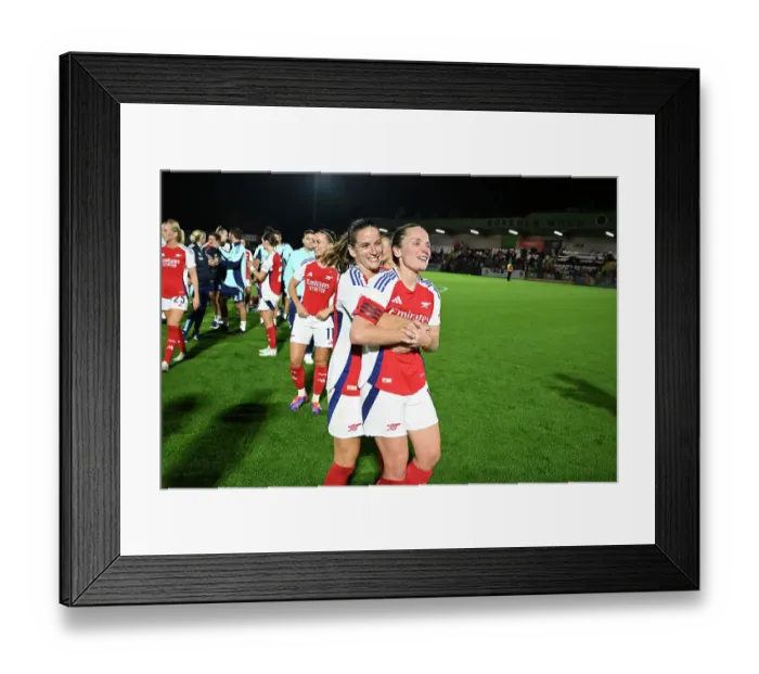 Framed Print : Arsenal v Rosenborg: UEFA Women's Champions League First Round Mini-Tournament Final Framed Print : Arsenal v Rosenborg: UEFA Women's Champions League First Round Mini-Tournament Final