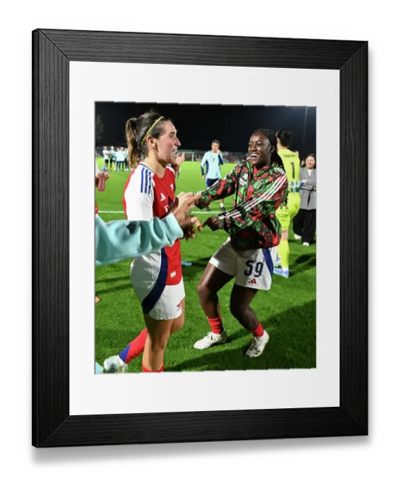 Framed Print : Arsenal v Rosenborg: UEFA Women's Champions League First Round Mini-Tournament Final Framed Print : Arsenal v Rosenborg: UEFA Women's Champions League First Round Mini-Tournament Final