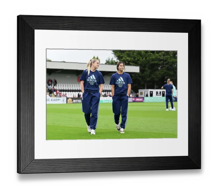 Framed Print : Arsenal v Rosenborg: UEFA Women's Champions League First Round Mini-Tournament Final
