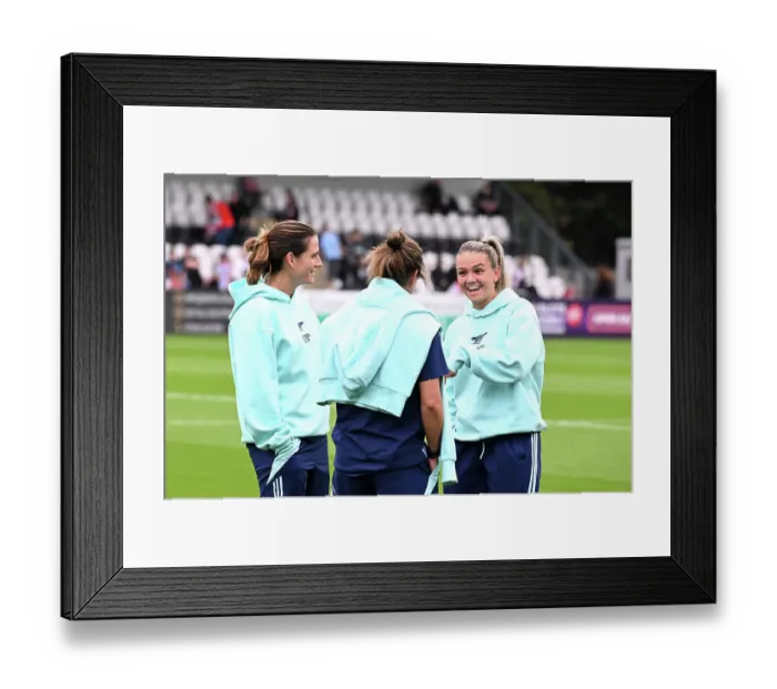 Framed Print : Arsenal v Rosenborg: UEFA Women's Champions League First Round Mini-Tournament Final