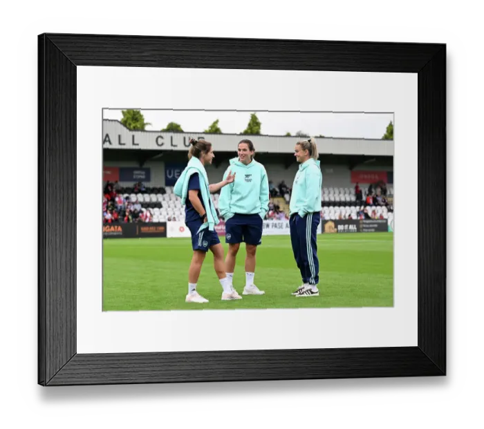Framed Print : Arsenal v Rosenborg: UEFA Women's Champions League First Round Mini-Tournament Final Framed Print : Arsenal v Rosenborg: UEFA Women's Champions League First Round Mini-Tournament Final