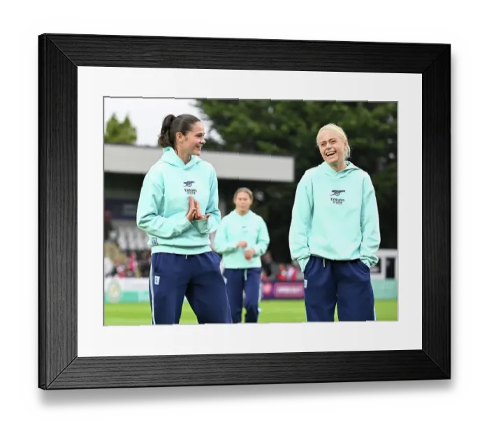 Framed Print : Arsenal v Rosenborg: UEFA Women's Champions League First Round Mini-Tournament Final Framed Print : Arsenal v Rosenborg: UEFA Women's Champions League First Round Mini-Tournament Final