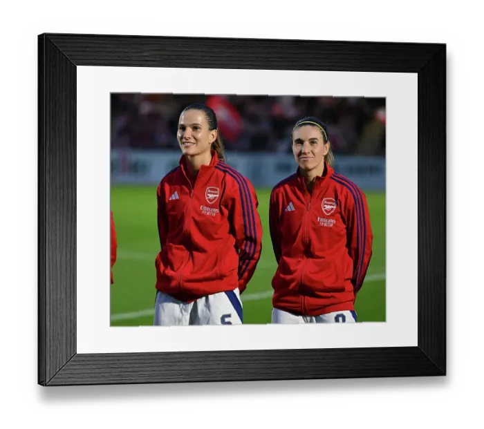 Framed Print : Arsenal v Rosenborg: UEFA Women's Champions League First Round Mini-Tournament Final Framed Print : Arsenal v Rosenborg: UEFA Women's Champions League First Round Mini-Tournament Final
