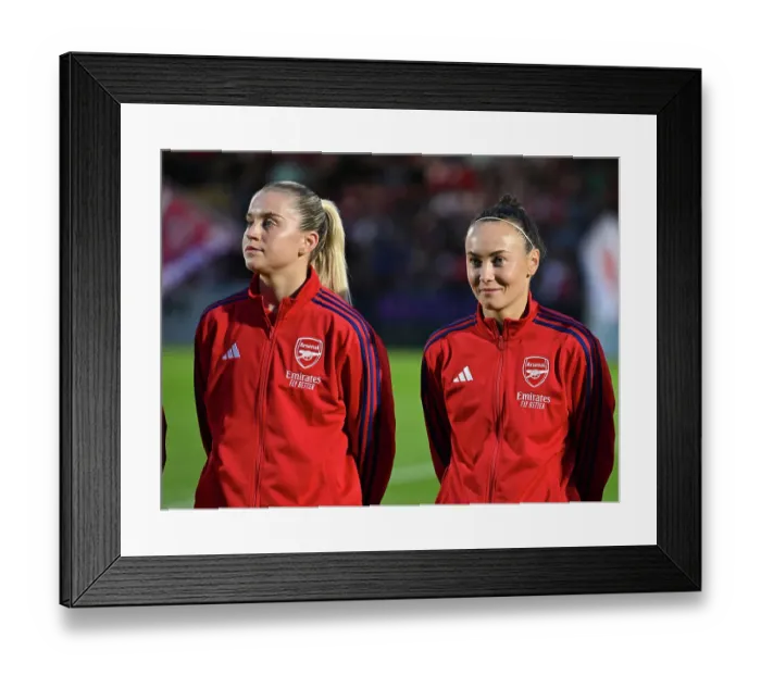 Framed Print : Arsenal v Rosenborg: UEFA Women's Champions League First Round Mini-Tournament Final