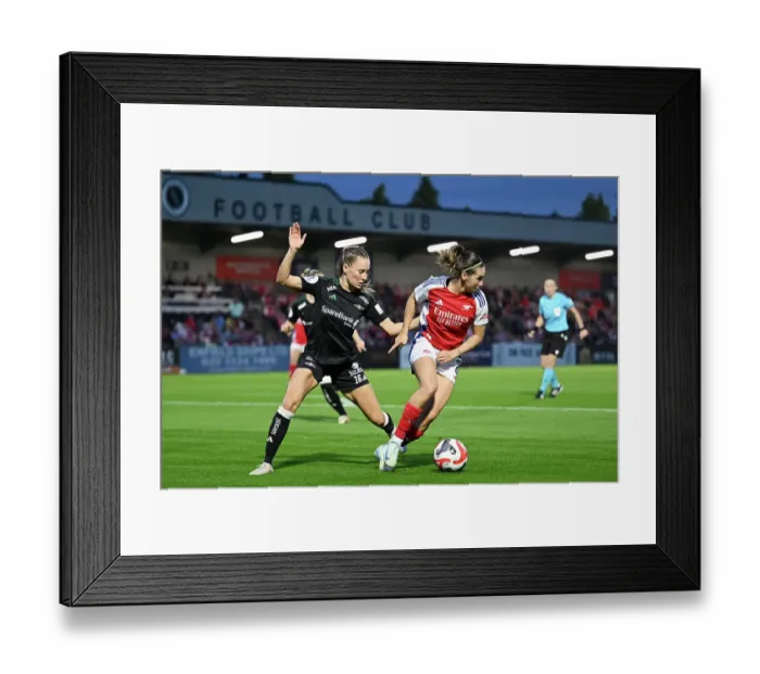 Framed Print : Arsenal v Rosenborg: UEFA Women's Champions League First Round Mini-Tournament Final Framed Print : Arsenal v Rosenborg: UEFA Women's Champions League First Round Mini-Tournament Final