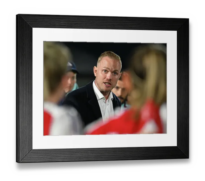 Framed Print : Arsenal v Rosenborg: UEFA Women's Champions League First Round Mini-Tournament Final