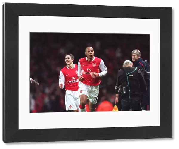 Thierry Henry's Double: Arsenal's 2-1 Victory Over Manchester United, FA Premiership, Emirates Stadium (01 / 21 / 07)
