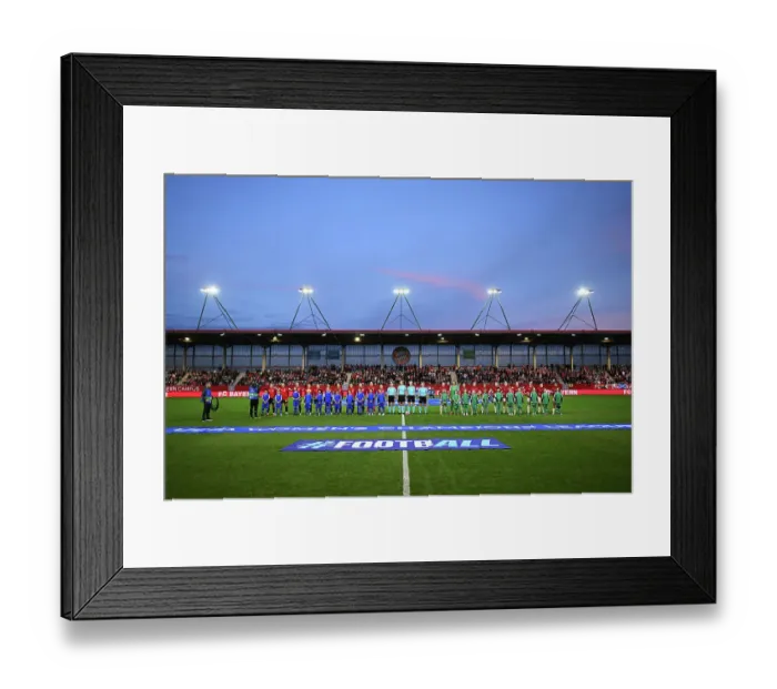 Framed Print : FC Bayern München v Arsenal FC - UEFA Women's Champions League 2024 / 25 Group Stage MD1 FC Bayern Munchen v Arsenal FC - UEFA Women's Champions League 2024 / 25 Group Stage MD1 Framed Print : FC Bayern München v Arsenal FC - UEFA Women's Champions League 2024 / 25 Group Stage MD1 FC Bayern Munchen v Arsenal FC - UEFA Women's Champions League 2024 / 25 Group Stage MD1