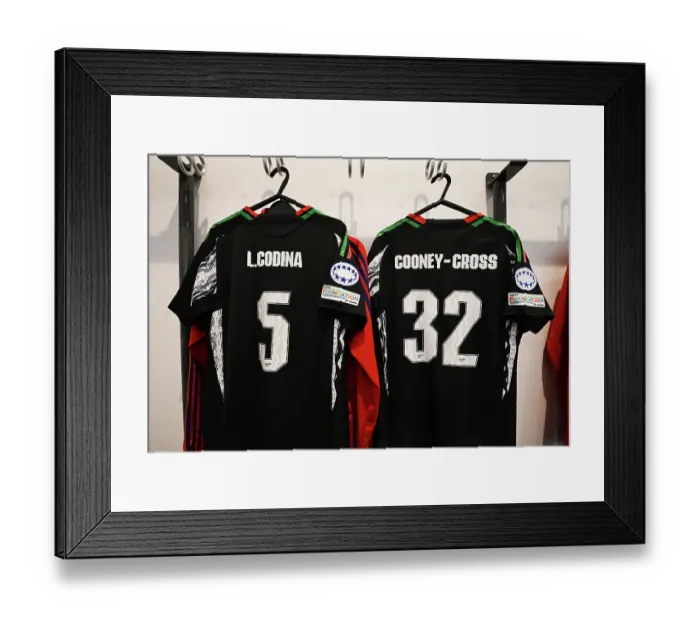 Framed Print : FC Bayern München v Arsenal FC - UEFA Women's Champions League 2024 / 25 Group Stage MD1 FC Bayern Munchen v Arsenal FC - UEFA Women's Champions League 2024 / 25 Group Stage MD1