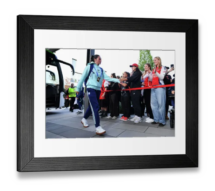 Framed Print : FC Bayern München v Arsenal FC - UEFA Women's Champions League 2024 / 25 Group Stage MD1 FC Bayern Munchen v Arsenal FC - UEFA Women's Champions League 2024 / 25 Group Stage MD1 Framed Print : FC Bayern München v Arsenal FC - UEFA Women's Champions League 2024 / 25 Group Stage MD1 FC Bayern Munchen v Arsenal FC - UEFA Women's Champions League 2024 / 25 Group Stage MD1