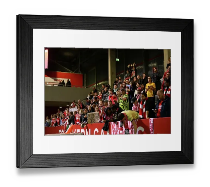 Framed Print : FC Bayern Munchen v Arsenal FC - UEFA Women's Champions League 2024 / 25 Group Stage MD1