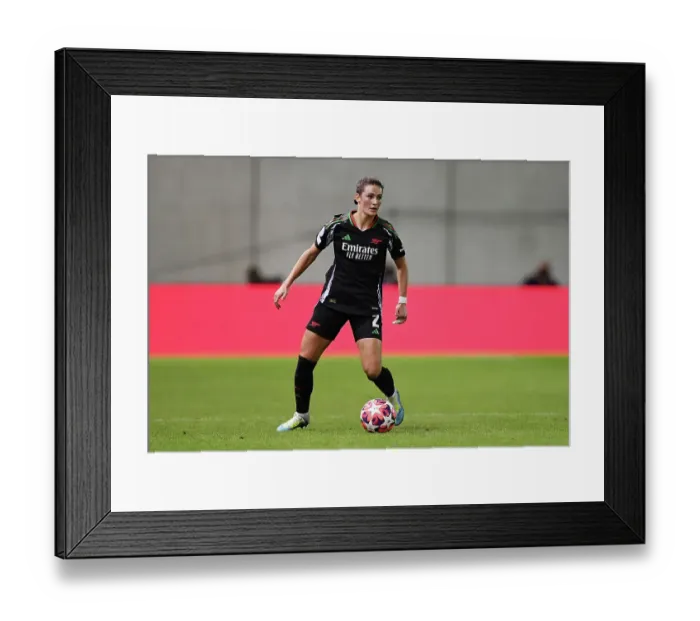 Framed Print : FC Bayern München v Arsenal FC - UEFA Women's Champions League 2024 / 25 Group Stage MD1 FC Bayern Munchen v Arsenal FC - UEFA Women's Champions League 2024 / 25 Group Stage MD1