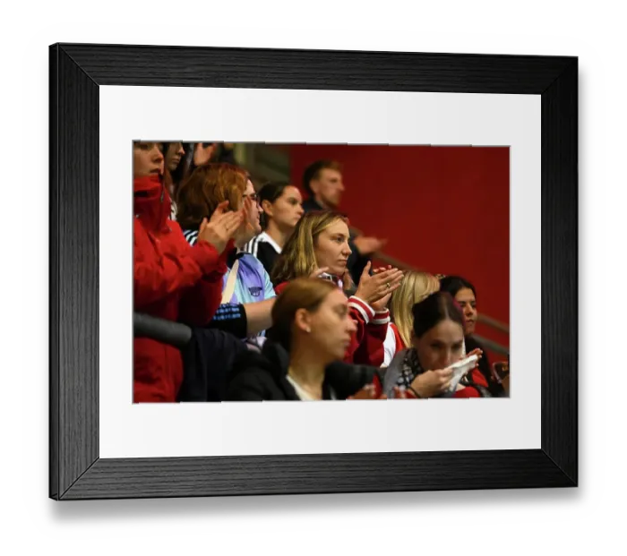 Framed Print : FC Bayern Munchen v Arsenal FC - UEFA Women's Champions League 2024 / 25 Group Stage MD1