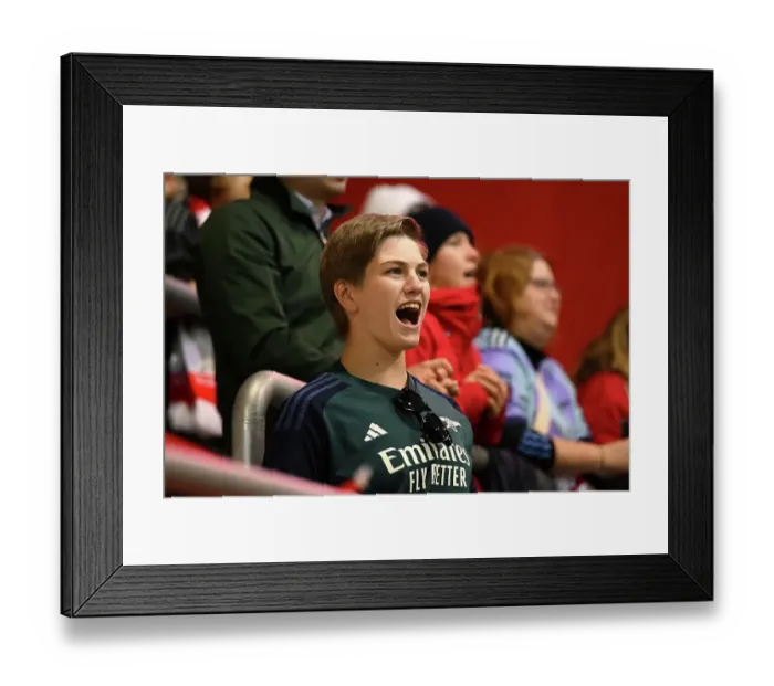 Framed Print : FC Bayern Munchen v Arsenal FC - UEFA Women's Champions League 2024 / 25 Group Stage MD1