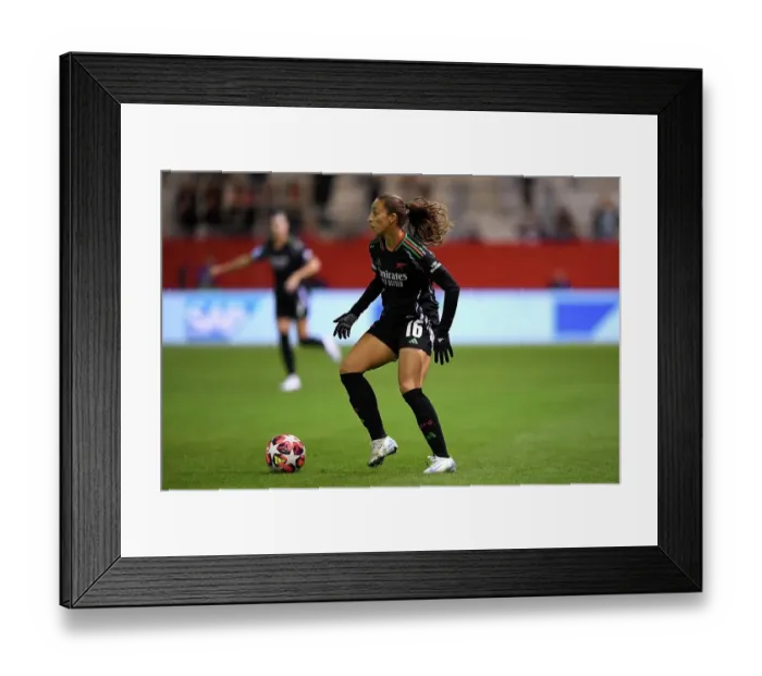Framed Print : FC Bayern Munchen v Arsenal FC - UEFA Women's Champions League 2024 / 25 Group Stage MD1