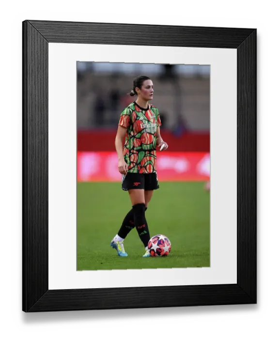 Framed Print : FC Bayern Munchen v Arsenal FC - UEFA Women's Champions League 2024 / 25 Group Stage MD1