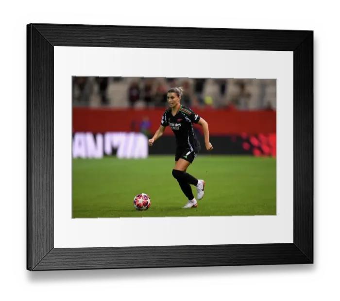 Framed Print : FC Bayern Munchen v Arsenal FC - UEFA Women's Champions League 2024 / 25 Group Stage MD1
