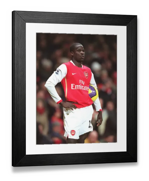 Framed Print : Emmanuel Eboue's Game-Winning Performance: Arsenal 2-1 Manchester United, FA Premiership, Emirates Stadium (01 / 21 / 07) Framed Print : Emmanuel Eboue's Game-Winning Performance: Arsenal 2-1 Manchester United, FA Premiership, Emirates Stadium (01 / 21 / 07)