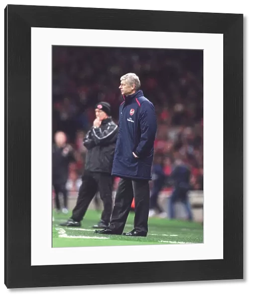 Arsene Wenger Leads Arsenal to 2-1 Victory over Manchester United at Emirates Stadium, FA Premiership (2007)