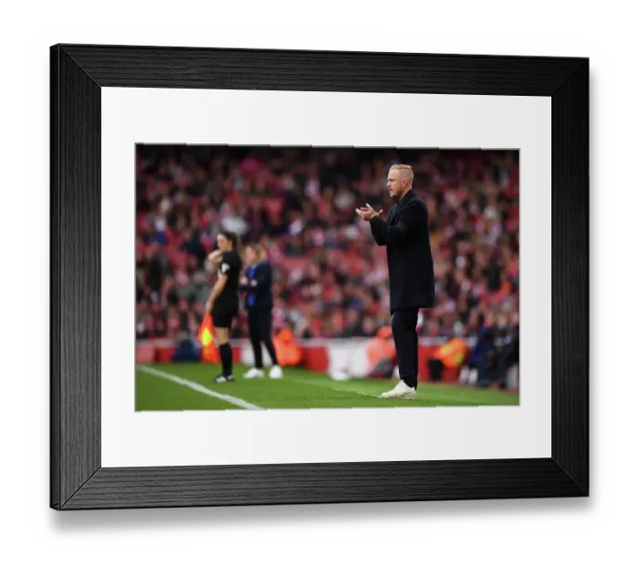 Framed Print : Arsenal v Chelsea - Barclays Women's Super League