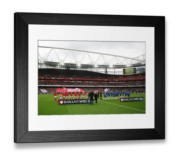 Framed Print : Arsenal v Chelsea - Barclays Women's Super League Framed Print : Arsenal v Chelsea - Barclays Women's Super League