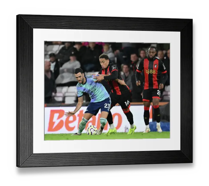Framed Print : AFC Bournemouth v Arsenal FC - Premier League