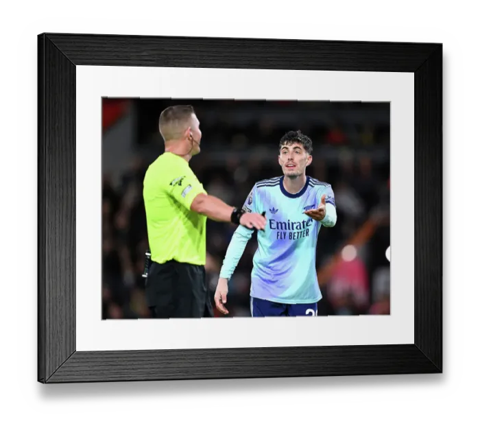 Framed Print : AFC Bournemouth v Arsenal FC - Premier League