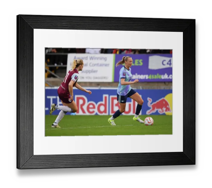Framed Print : West Ham United v Arsenal - Barclays Women's Super League