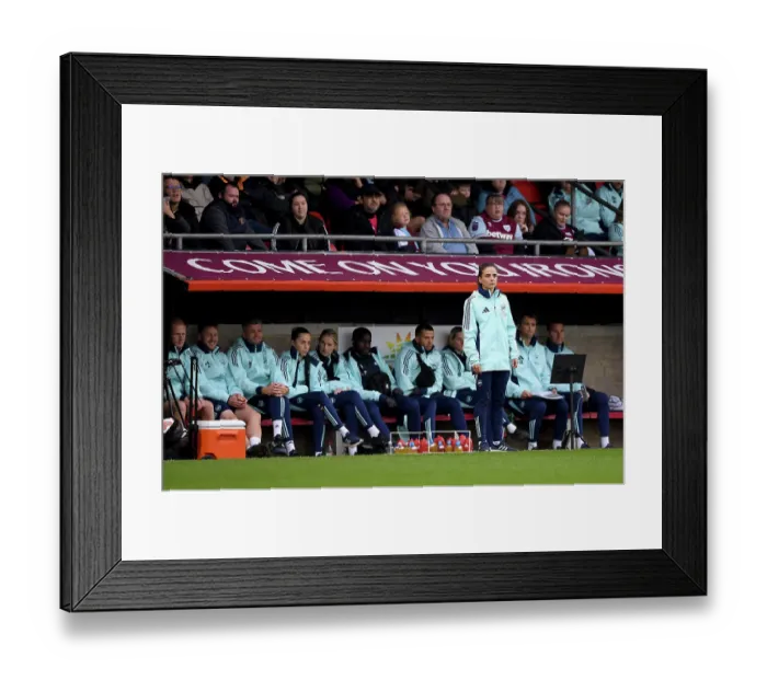 Framed Print : West Ham United v Arsenal - Barclays Women's Super League