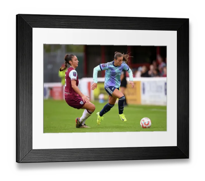 Framed Print : West Ham United v Arsenal - Barclays Women's Super League Framed Print : West Ham United v Arsenal - Barclays Women's Super League