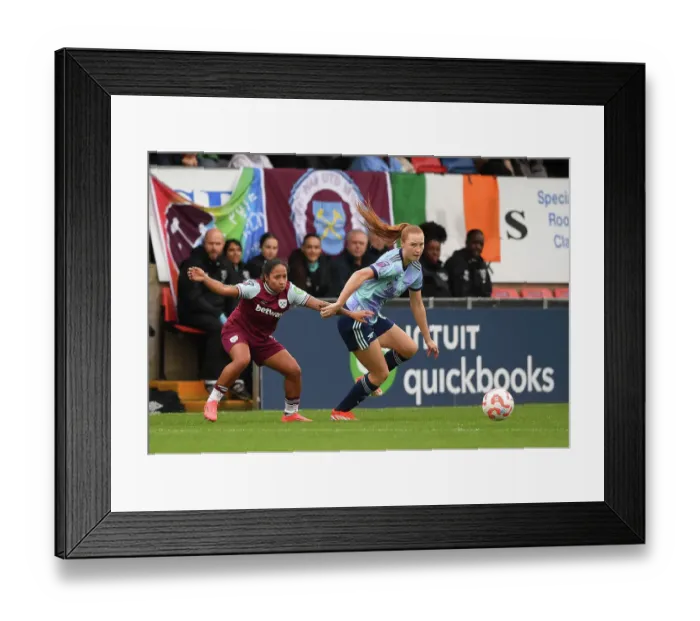 Framed Print : West Ham United v Arsenal - Barclays Women's Super League