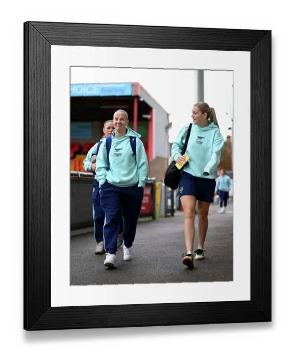 Framed Print : West Ham United v Arsenal - Barclays Women's Super League