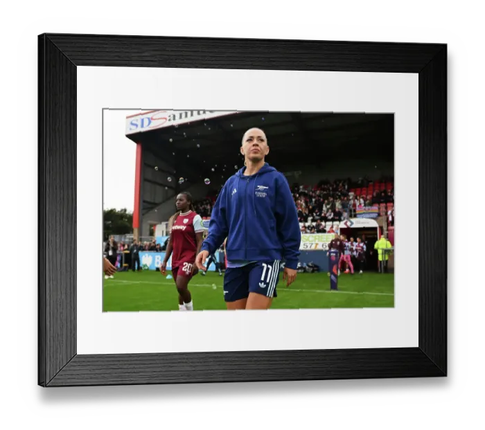 Framed Print : West Ham United v Arsenal - Barclays Women's Super League