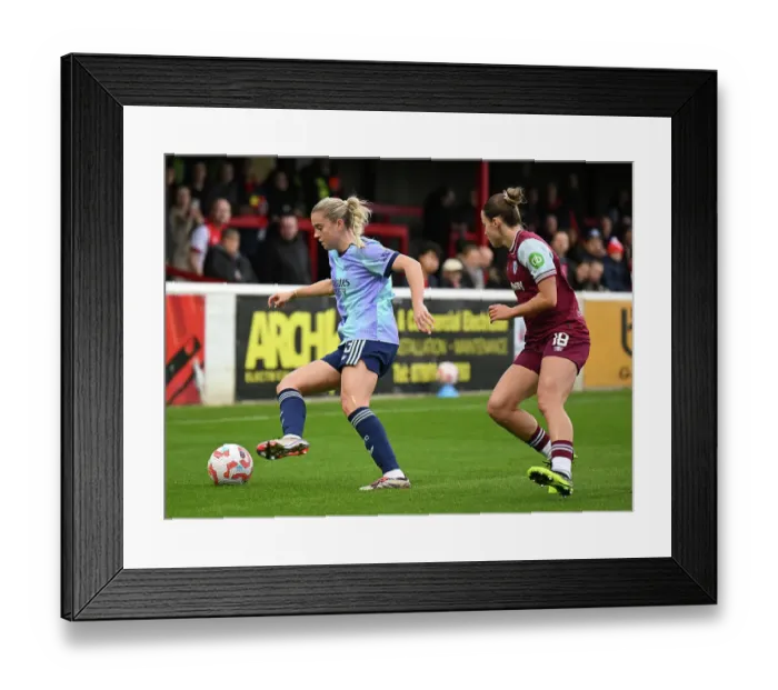 Framed Print : West Ham United v Arsenal - Barclays Women's Super League Framed Print : West Ham United v Arsenal - Barclays Women's Super League
