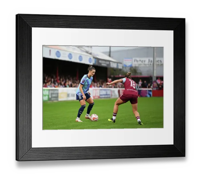 Framed Print : West Ham United v Arsenal - Barclays Women's Super League