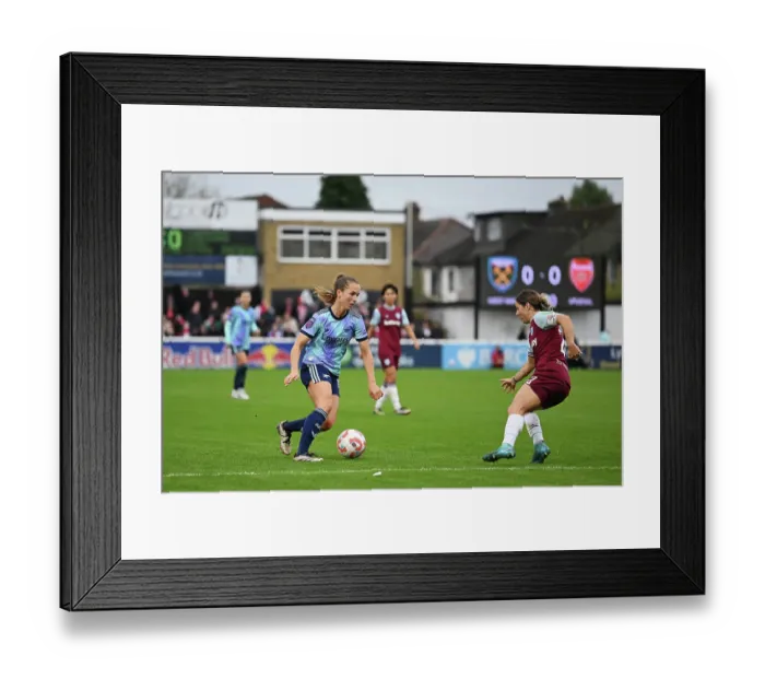 Framed Print : West Ham United v Arsenal - Barclays Women's Super League