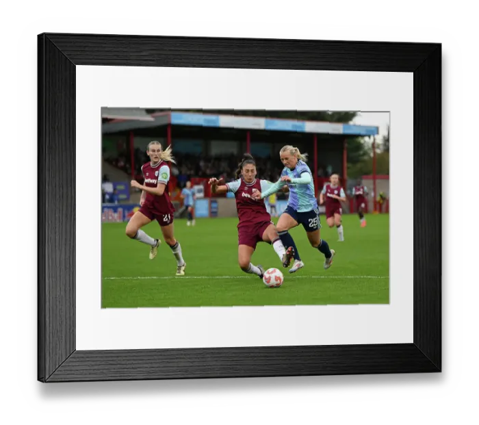 Framed Print : West Ham United v Arsenal - Barclays Women's Super League