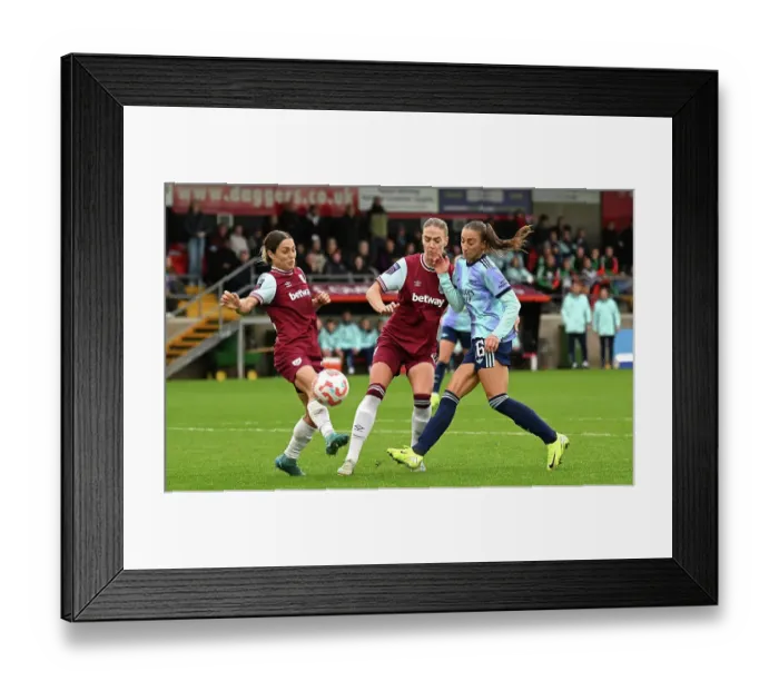 Framed Print : West Ham United v Arsenal - Barclays Women's Super League