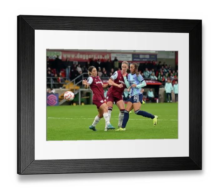 Framed Print : West Ham United v Arsenal - Barclays Women's Super League