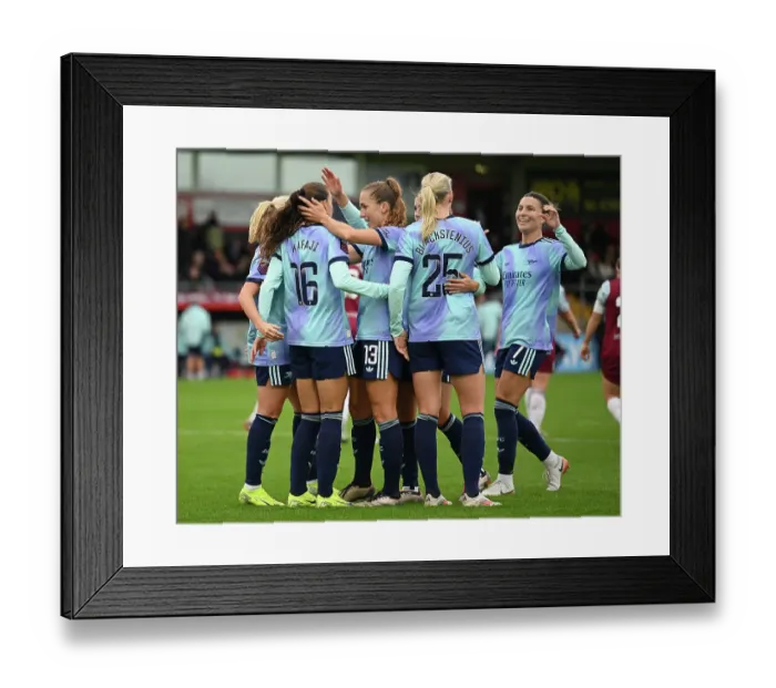 Framed Print : West Ham United v Arsenal - Barclays Women's Super League